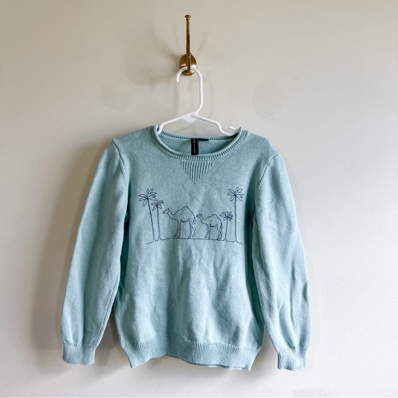 Janie & Jack Boys Dino Sweater Size 5 - Picture 1 of 5